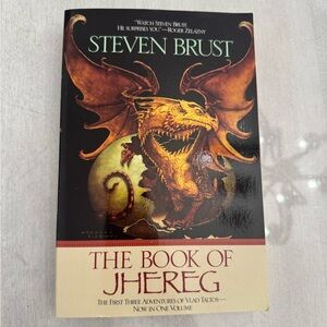 NWT The Book of Jhereg by Steven Brust Fantasy Fiction Novel